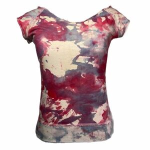 Divided H&M tie dye top size 6